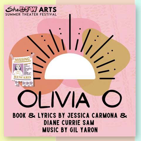 SheDFW Art Festival presents Olivia O book & Lyrics by Jessica Carmona & Diane Currie Sam